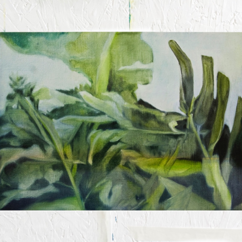 BORDER, 2014, oil on canvas, 30x24cm BORDER, 2014, oil on canvas, 30x24cm